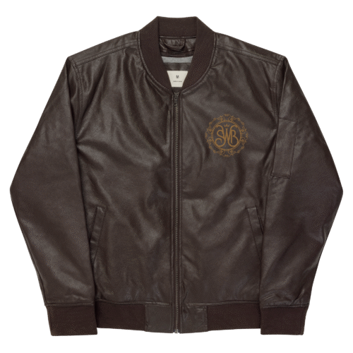 Discokiller Leder Bomberjacke