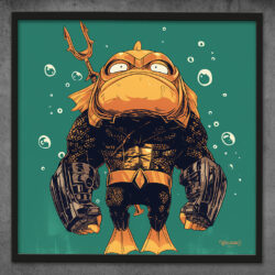 Gold fish aqua