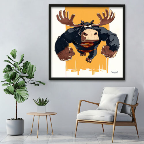 Flying moose – Bild 3