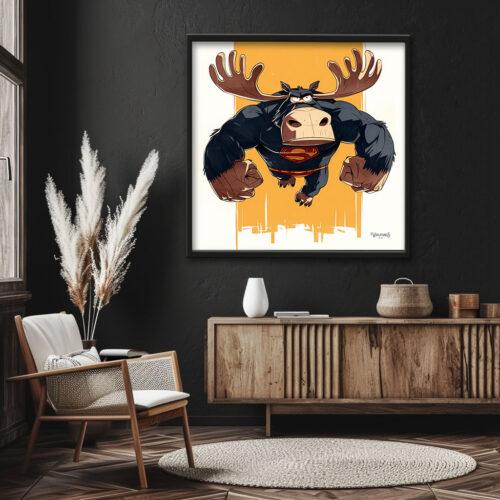 Flying moose – Bild 2