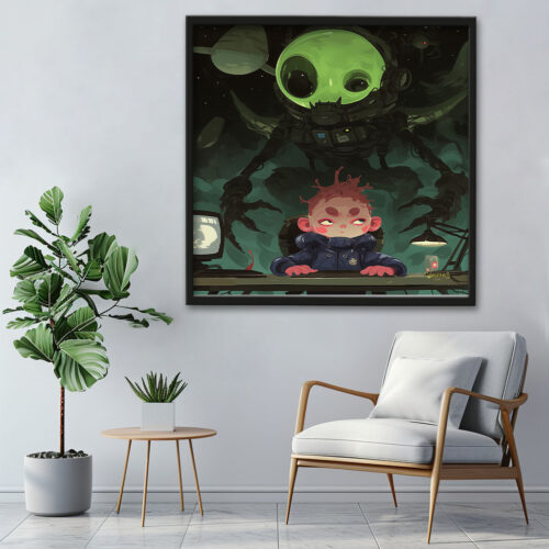Alien and the kid – Bild 8