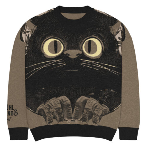 Perser Cat Strickpullover mit Rundhalsausschnitt – Bild 9