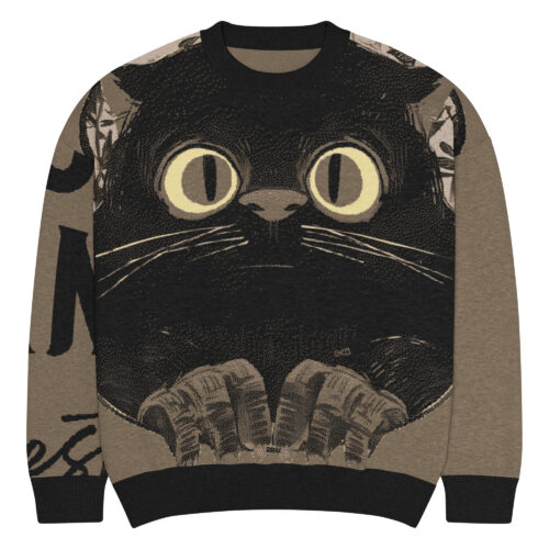 Perser Cat Strickpullover mit Rundhalsausschnitt – Bild 7