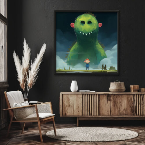 Monster and the little boy loch ness – Bild 2