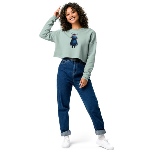 WSB BELLY DANCE CROP SWEATER – Bild 16