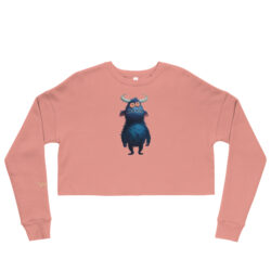 WSB BELLY DANCE CROP SWEATER