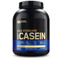 100% Casein Gold Standard - 1820g - Creamy Vanilla