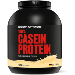 100% Casein Protein - 1800g - Vanilla Cream