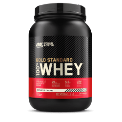 100% Whey Gold Standard - 900g - Cookies & Cream