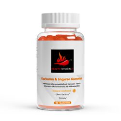 Kurkuma + Ingwer + Schwarzer Pfeffer Gummies - 60 Stk.