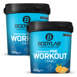 2 x Concentrated Pre Workout (500g)