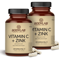 2 x Vitamin C + Zink (2 x 120 Kapseln)