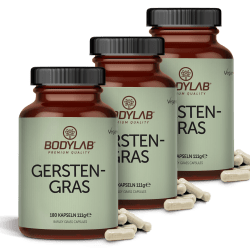 3 x Gerstengras in Kapselform (3 x 180 Kapseln)