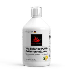 Vita Balance PLUS+ Bakterienkulturen - 33 vegane Lemon Shots - 500ml