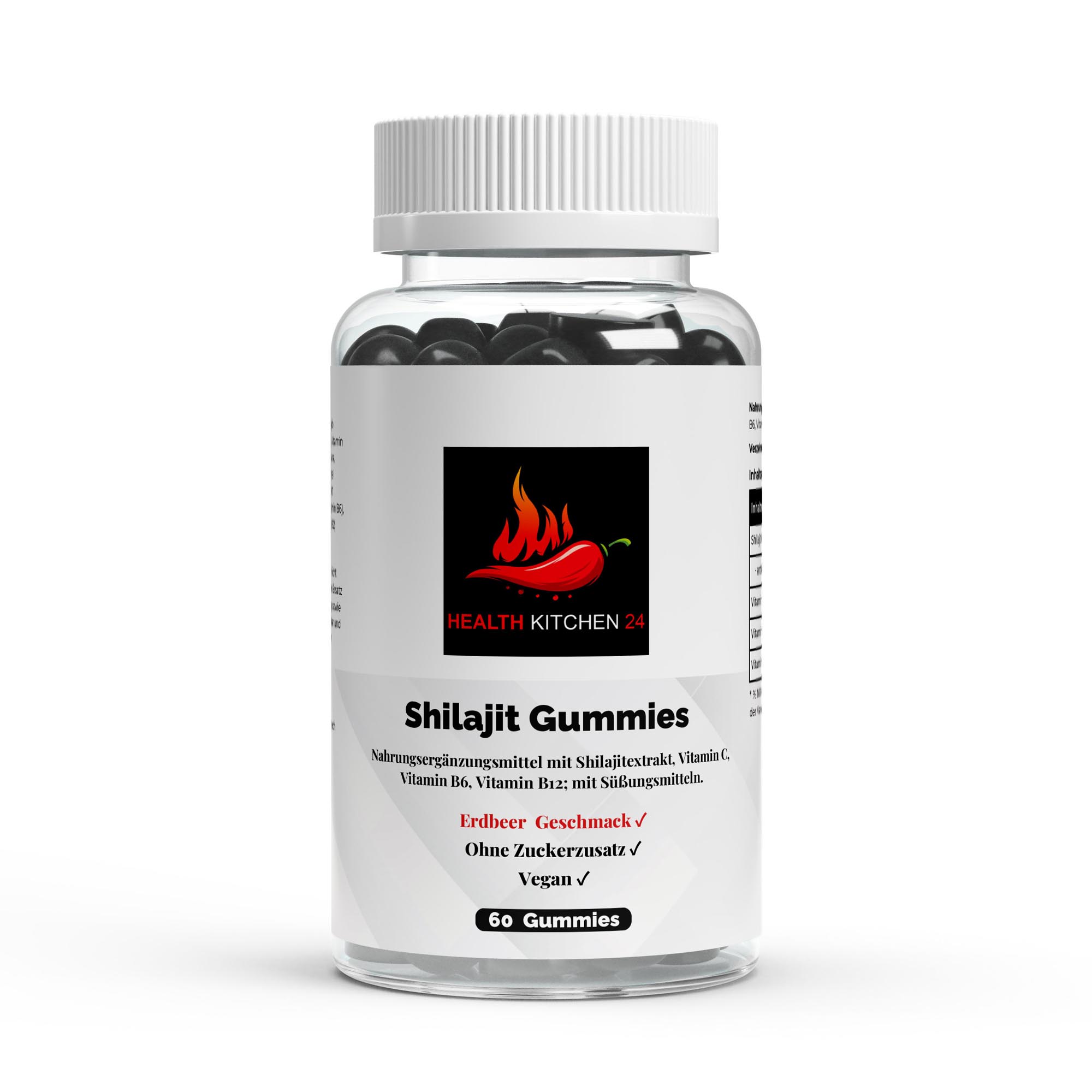 Shilajit Gummies + Vitamin C, B6, B12 - 60 Stk