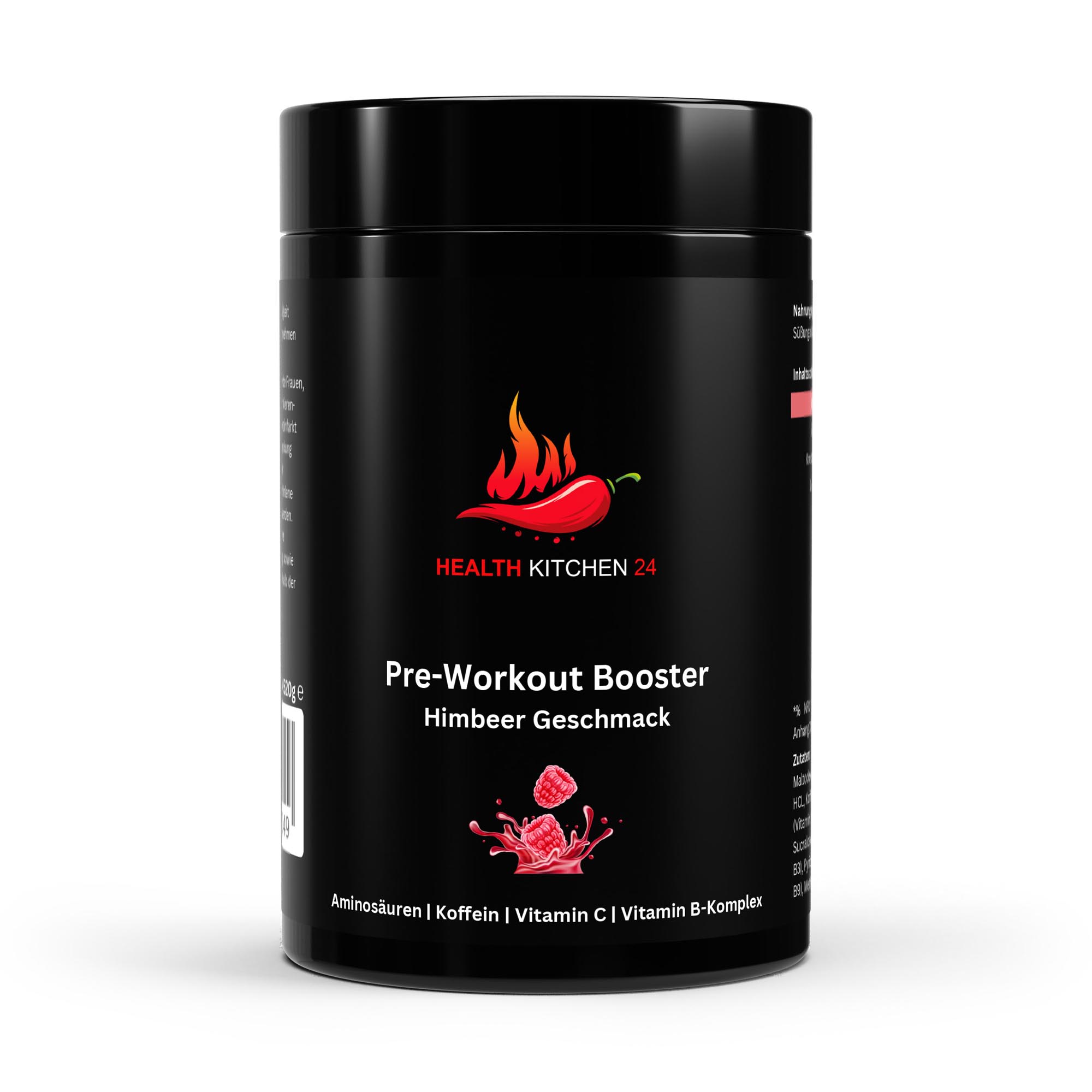 Pre-Workout Booster Himbeere - 520g