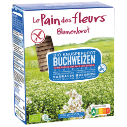Blumenbrot Buchweizen ohne Zusatz von Zucker ohne Salz bio (150g)