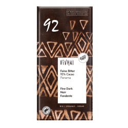 Cacao 92% Feine Bitter Schokolade Panama bio (80g)