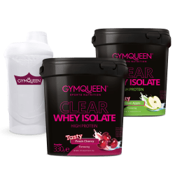 Clear Whey 2er Pack + Shaker