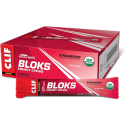 Clif Bloks Energy Chews - 18x60g - Strawberry
