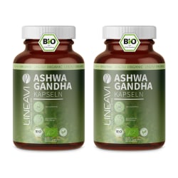 Doppelpack: Ashwagandha Kapseln bio (2x150 Kapseln)