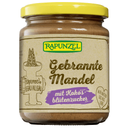 Gebrannte Mandel Aufstrich mit Kokosblütenzucker bio (250g)