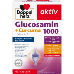 Glucosamin 1000 + Curcuma (40 Kapseln)