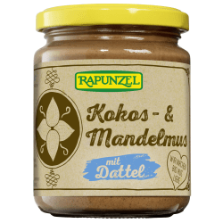Kokos- & Mandelmus mit Dattel bio (250g)