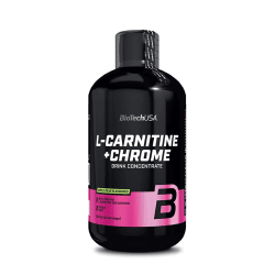 L-Carnitine + Chrome Concentrate - 500ml - Orange