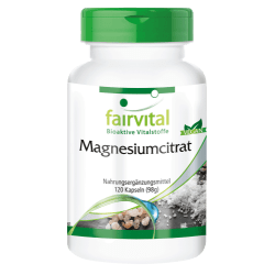 Magnesiumcitrat (120 Kapseln)
