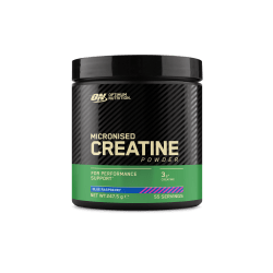 Micronised Creatine Powder Flavored - 247g - Blue Raspberry