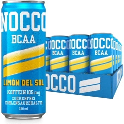 Nocco BCAA - 24x330ml - Limón del Sol