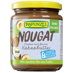 Nougat-Creme mit Kokosblütenzucker (250g)
