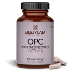 OPC Traubenkernextrakt + Vitamin C (200 Kapseln)