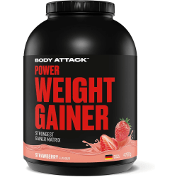 Power Weight-Gainer - 4750g - Strawberry