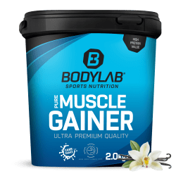 Pure Muscle Gainer - 2000g - Vanille
