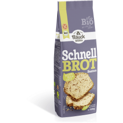 Schnellbrot mit Saaten Backmischung glutenfrei bio (500g)