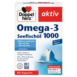 Seefischöl Omega3 1000 (80 Kapseln)