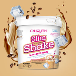 Slim Shake Mahlzeitersatz-Shake - 420g - Iced Coffee