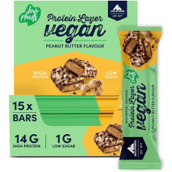 Vegan Protein Layer - 15x55g - Peanut Butter