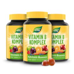 Vitamin B Komplex Multivitamin Gummies I alle B-Vitamine mit 12 µg Vitamin B12 I Mango-Geschmack I vegetarisch I 60 Stk