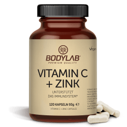 Vitamin C + Zink (120 Kapseln)