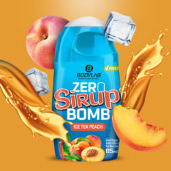 ZERO Sirup BOMB - 65ml - Iced Tea Peach