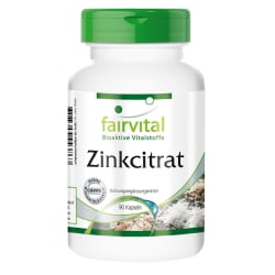 Zinkcitrat mit 50mg Zink (90 Kapseln)