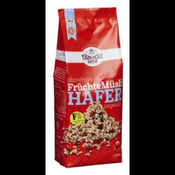 Hafermüsli Früchte glutenfrei bio (450g)