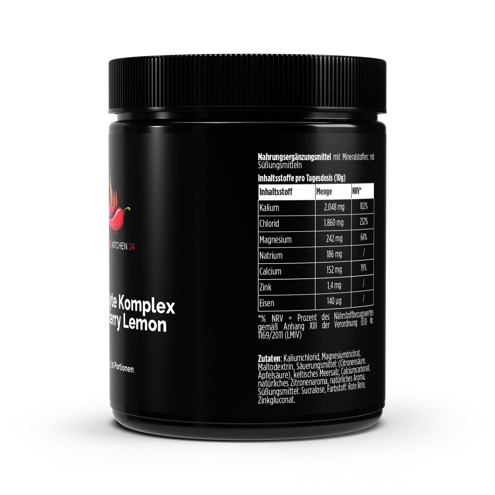 Elektrolyte Pulver Strawberry Lemon - 300g – Bild 3