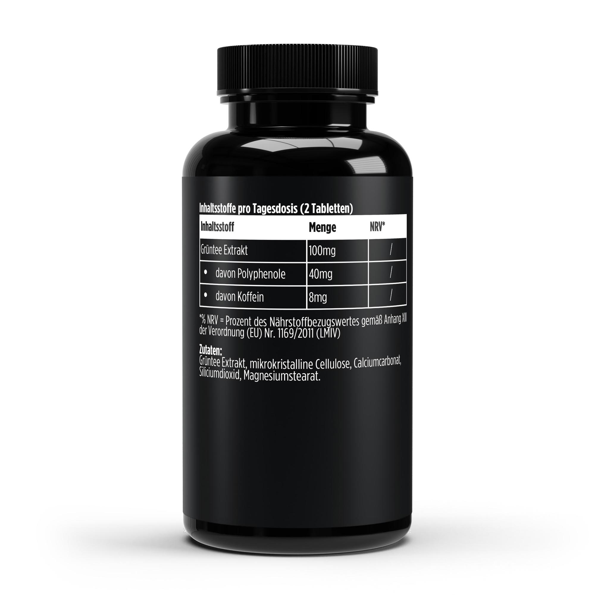 Grüntee Extrakt 40% Polyphenole - 60 Kapseln – Bild 2