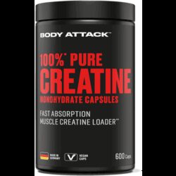 100% Pure Creatin (600 Kapseln)