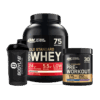 100% Whey Gold Standard (2270g) + Gold Standard Pre-Workout (330g) + Bodylab24 Shaker GRATIS!
