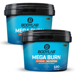 2 x Mega Burn Extreme NO Caffein Vegan (120 Kapseln)